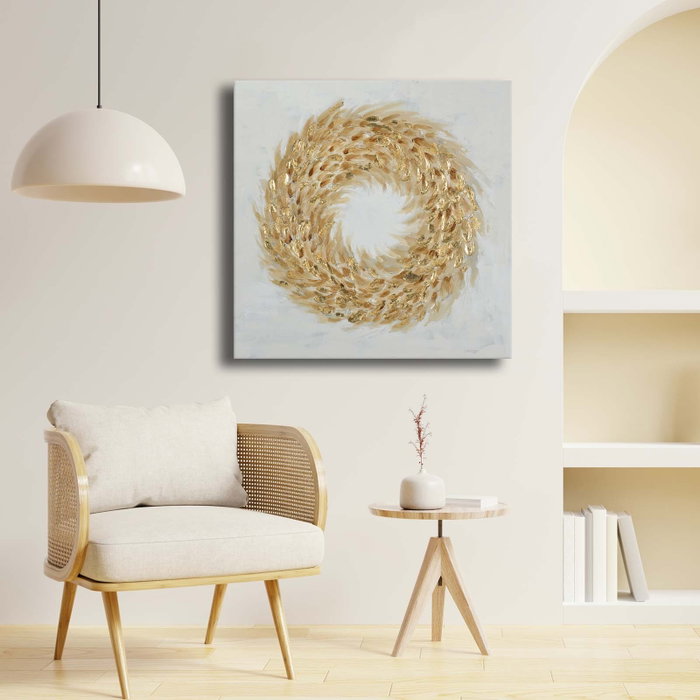Wallity Cuadro Decorativo en Lienzo Multicolor 69 x 69 cm Wallity Cuadro Decorativo en Lienzo Multicolor 69 x 69 cm